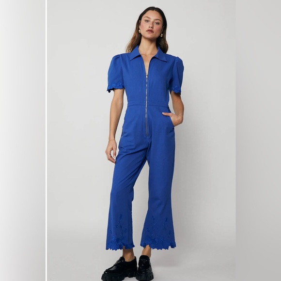 Rue Stiic Logan Jumpsuit in Matisse Blue. BNWT. Never even tried on! - Picture 4 of 4